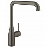 Смеситель для кухни GROHE Essence New, L-излив, тёмный графит матовый (30269AL0) — фото, характеристики, купить в ELISTA-CLIMBO