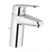 Смеситель для раковины GROHE Eurodisc Cosmopolitan с донным клапаном и низким изливом, 33190002 — фото, характеристики, купить в ELISTA-CLIMBO