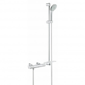 Термостатический смеситель для душа GROHE Grohtherm 1000 Cosmopolitan New с душевым гарнитуром (штанга 900 мм), хром (34321002) — фото, характеристики, купить в ELISTA-CLIMBO