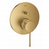 Смеситель однорычажный для ванны GROHE Essence, круглая розетка, холодный рассвет матовый (24058GN1) — фото, характеристики, купить в ELISTA-CLIMBO