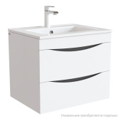 Тумба подвесная, белая, 60 см, Cloud,  IDDIS, CLO60W0i95. Подходит умывальник: 0136000i28 — фото, характеристики, купить в ELISTA-CLIMBO