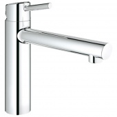 Смеситель для кухни GROHE Concetto с высоким изливом, 31128001 — фото, характеристики, купить в ELISTA-CLIMBO