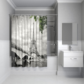 541P18Ri11 Штора для ванной комнаты, коллекция Basic — фото, характеристики, купить в ELISTA-CLIMBO