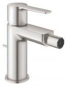 Смеситель для биде GROHE Lineare New с донным клапаном, суперсталь (33848DC1) — фото, характеристики, купить в ELISTA-CLIMBO