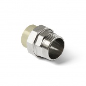 PROAQUAPPR PP-R Муфта комбинированная разъемная (американка) НР Серая 32-1.1/4 — фото, характеристики, купить в ELISTA-CLIMBO