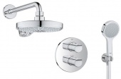 Термостат для душа GROHE Grohtherm 2000 с душевым гарнитуром (со встраиваемым механизмом), 34283001 — фото, характеристики, купить в ELISTA-CLIMBO