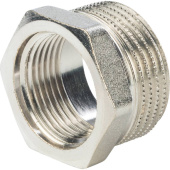 STOUT Футорка никелированная 1X3/4 — фото, характеристики, купить в ELISTA-CLIMBO