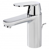 Смеситель для раковины GROHE Eurosmart Cosmopolitan с донным клапаном, средний излив, 23325000 — фото, характеристики, купить в ELISTA-CLIMBO