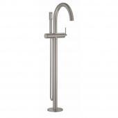 Внешняя часть смесителя для ванны GROHE Atrio New с ручным душем, свободностоящий, суперсталь (32653DC3) — фото, характеристики, купить в ELISTA-CLIMBO