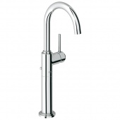 Смеситель для раковины GROHE Atrio C с донным клапаном, свободностоящий, 32647001 — фото, характеристики, купить в ELISTA-CLIMBO