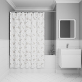 Штора для ванной, 200x180 см, Полиэстер, IDDIS, BP04P18i11 — фото, характеристики, купить в ELISTA-CLIMBO