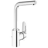 Смеситель для раковины GROHE Eurodisc Cosmopolitan с донным клапаном и высоким изливом, 23054002 — фото, характеристики, купить в ELISTA-CLIMBO
