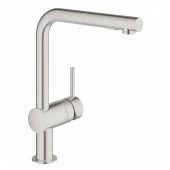 Смеситель для кухни GROHE Minta, суперсталь (30274DC0) — фото, характеристики, купить в ELISTA-CLIMBO