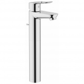Смеситель для раковины GROHE BauLoop с донным клапаном, свободностоящий, хром (32856000) — фото, характеристики, купить в ELISTA-CLIMBO