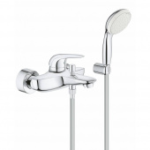 Смеситель для ванны GROHE Eurostyle New Solid с душевым набором, хром (2372930A) — фото, характеристики, купить в ELISTA-CLIMBO