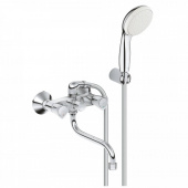 Смеситель универсальный GROHE Costa S с душевым гарнитуром New Tempesta 100, один режим, 9,5 л/мин, хром (2679210A) — фото, характеристики, купить в ELISTA-CLIMBO