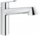 Смеситель для кухни GROHE Eurodisc Cosmopolitan с выдвижной лейкой, 32257002 — фото, характеристики, купить в ELISTA-CLIMBO