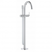Смеситель для ванны GROHE Atrio New с душевым гарнитуром, верхняя монтажная часть, напольный монтаж, хром (32653003) — фото, характеристики, купить в ELISTA-CLIMBO