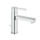 Смеситель для раковины GROHE Lineare с донным клапаном и средним изливом, 23443000 — фото, характеристики, купить в ELISTA-CLIMBO