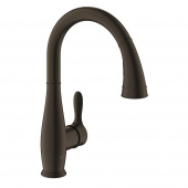 Смеситель для кухни однорычажный GROHE Parkfield с выдвижной лейкой, бронза (30213ZC1) — фото, характеристики, купить в ELISTA-CLIMBO