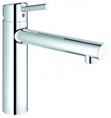 Смеситель для кухни GROHE Concetto со средним изливом для монтажа перед окном, 31210001 — фото, характеристики, купить в ELISTA-CLIMBO