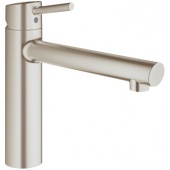 Смеситель для кухни GROHE Concetto со средним изливом, 31128DC1 — фото, характеристики, купить в ELISTA-CLIMBO