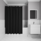 Штора для ванной, 200x180 см, Полиэстер, IDDIS, BB05P18i11 — фото, характеристики, купить в ELISTA-CLIMBO