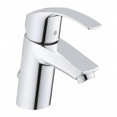 Смеситель для раковины GROHE Eurosmart New с цепочкой, хром (33188002) — фото, характеристики, купить в ELISTA-CLIMBO
