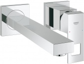 Смеситель для раковины GROHE Eurocube (верхняя монтажная часть, вынос 230 мм), 23447000 — фото, характеристики, купить в ELISTA-CLIMBO
