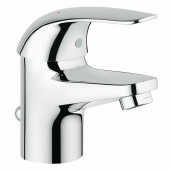 Смеситель для раковины GROHE Euroeco с донным клапаном, хром (23262000) — фото, характеристики, купить в ELISTA-CLIMBO