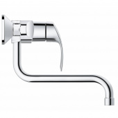 Смеситель для кухни GROHE Eurosmart new настенный, вынос 200 мм, хром (32224002) — фото, характеристики, купить в ELISTA-CLIMBO