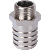 STOUT Штуцер НР никелированный 1/2 x25 — фото, характеристики, купить в ELISTA-CLIMBO