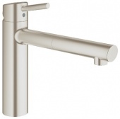 Смеситель для кухни GROHE Concetto с выдвижным изливом, 31129DC1 — фото, характеристики, купить в ELISTA-CLIMBO