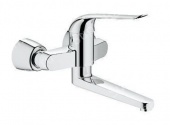 Смеситель для раковины GROHE Euroeco Special (вынос 274 мм, длина рычага 170 мм), 32774000 — фото, характеристики, купить в ELISTA-CLIMBO
