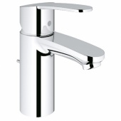 Смеситель для раковины GROHE Eurostyle Cosmopolitan с донным клапаном и ограничением расхода воды, 3355220E — фото, характеристики, купить в ELISTA-CLIMBO