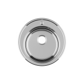 Мойка, нержавеющая cталь, полированная, D510, Basic, IDDIS, BAS51P0i77 — фото, характеристики, купить в ELISTA-CLIMBO
