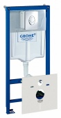 Система инсталляции для унитазов Grohe Rapid SL 38750001 (4 в 1. с кнопкой смыва) — фото, характеристики, купить в ELISTA-CLIMBO