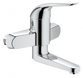 Смеситель для раковины GROHE Euroeco Special (вынос 157 мм, длина рычага 120 мм), 32770000 — фото, характеристики, купить в ELISTA-CLIMBO