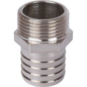 STOUT Штуцер НР никелированный 1"x30 — фото, характеристики, купить в ELISTA-CLIMBO