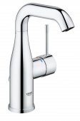 Смеситель для раковины GROHE Essence+ с цепочкой и средним изливом, 23480001 — фото, характеристики, купить в ELISTA-CLIMBO