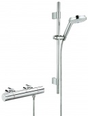 Термостат для душа GROHE Grohtherm 3000 Cosmopolitan с душевым гарнитуром, 34275000 — фото, характеристики, купить в ELISTA-CLIMBO