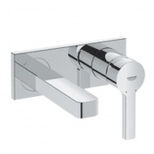 Смеситель для раковины GROHE Lineareна (верхняя монтажная часть, вынос 153 мм), 19409000 — фото, характеристики, купить в ELISTA-CLIMBO