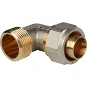 STOUT Угольник-переходник с наружной резьбой 1 1/4"x32 для металлопластиковых труб винтовой (SFS-0006-011432) — фото, характеристики, купить в ELISTA-CLIMBO