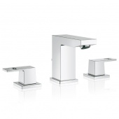 Смеситель для раковины GROHE Eurocube с донным клапаном, 20351000 — фото, характеристики, купить в ELISTA-CLIMBO