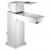 Смеситель для раковины GROHE Eurocube с цепочкой, 23131000 — фото, характеристики, купить в ELISTA-CLIMBO
