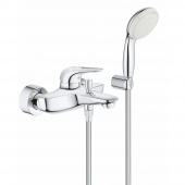 Смеситель GROHE Eurostyle New для ванны с душевым набором, хром (3359230A) — фото, характеристики, купить в ELISTA-CLIMBO