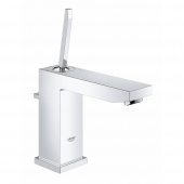Смеситель для раковины GROHE Eurocube Joy с донным клапаном, средний излив, хром (23657000) — фото, характеристики, купить в ELISTA-CLIMBO