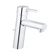 Смеситель для раковины GROHE Concetto с донным клапаном, средний излив, 23450001 — фото, характеристики, купить в ELISTA-CLIMBO