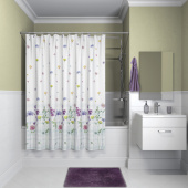 B12P118i11 Штора для ванной комнаты, коллекция Basic — фото, характеристики, купить в ELISTA-CLIMBO