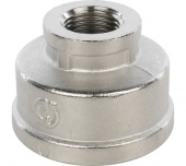 STOUT Муфта ВВ переходная никелированная 11/2X3/4 — фото, характеристики, купить в ELISTA-CLIMBO